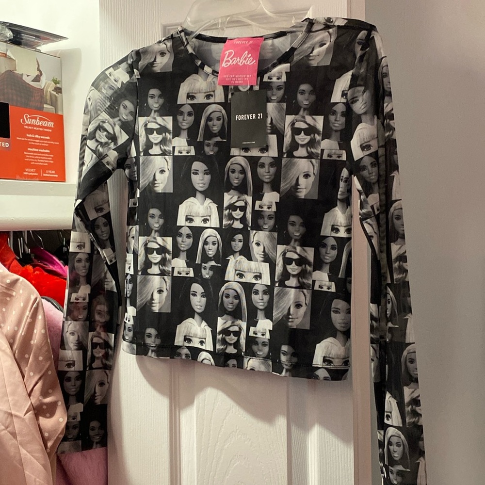 Forever 21 Barbie Shirt (Brand New Never Worn)